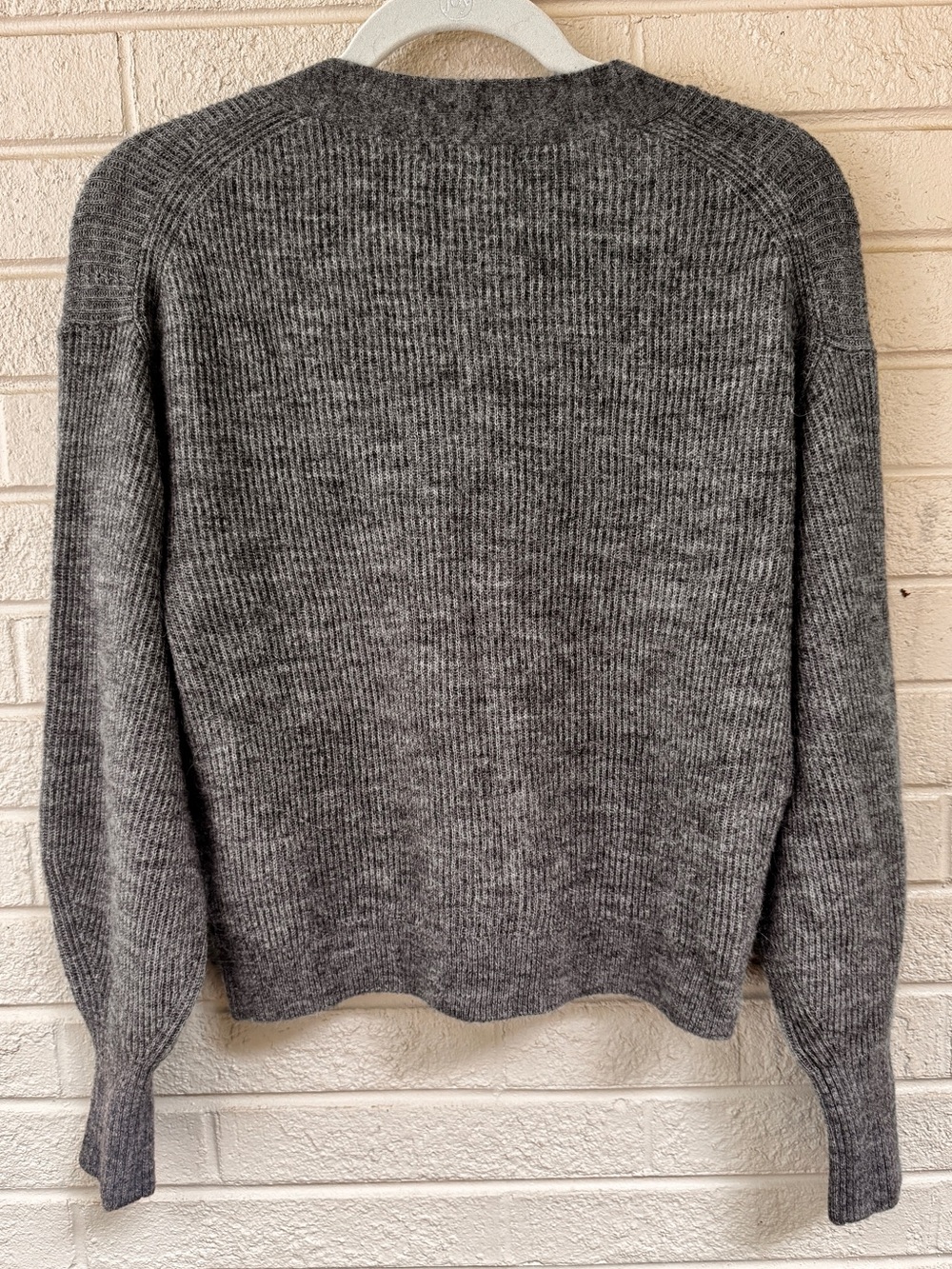 Quince Baby Alpaca-Wool Cropped Cardigan NWT - Picture 2 of 4